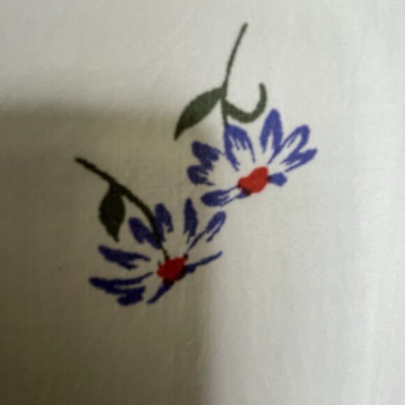 Old Navy Women's Tunic SZ XL Floral Fairy Cottagecore Relaxed Fit 100%Rayon Boho - Picture 7 of 11